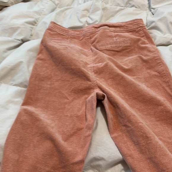 Gianni Bini Pink corduroy pants Size 8 five button front and wide leg - Picture 4 of 6